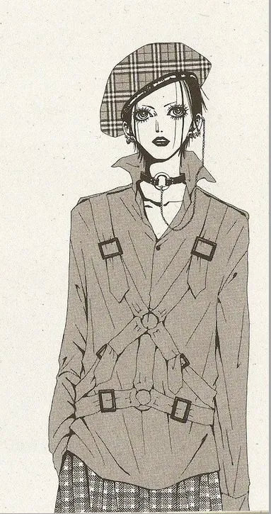 《NANA》中，娜娜身着绷带服/